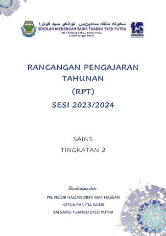 RPT SAINS T2 2023 2024 Noorhaizanhassan Flip PDF AnyFlip