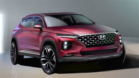 Hyundai Motor Unveils First Rendering Of The Santa Fe