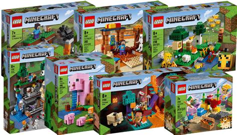 Lego Minecraft Winter Sets Bouwsteentjes Info