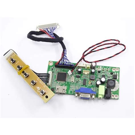 Hdmi To Lvds Driver Board Vga To Lvds Adapter Board Lcd Hd Driver Board