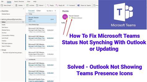 Solved Outlook Not Showing Teams Presence Icons Fix Teams Status