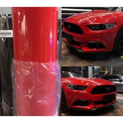 Jual Sticker Oracal Red Gloss Matte Doff Merah Indonesia