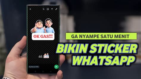 TERBARU Cara Bikin Sticker WhatsApp Tanpa APK Tambahan YouTube