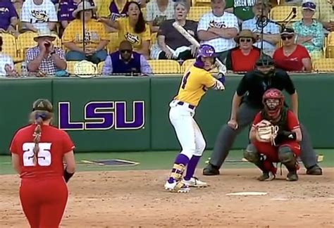 LSU Super Fan Loses it When Umpire Calls Strike [WATCH]