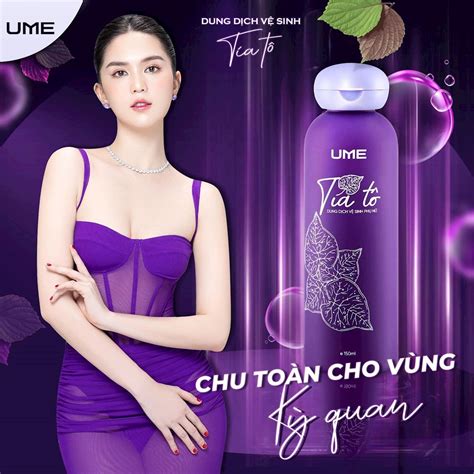 Dung Dịch Vệ Sinh Tía Tô UME Ngọc Trinh Mỹ Phẩm Ume Ngọc Trinh