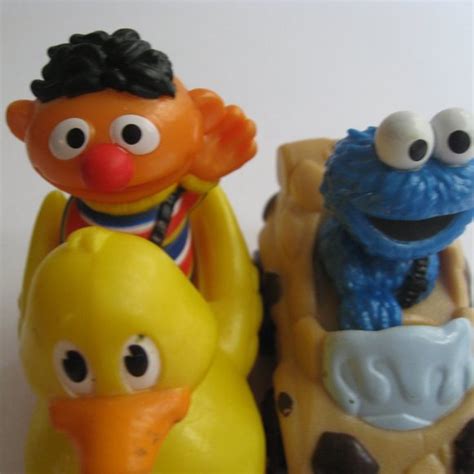 Sesame Street Toys Sesame Street Racers Cars Ernie Cookie Monster Hasbro 22 Lot Of 2