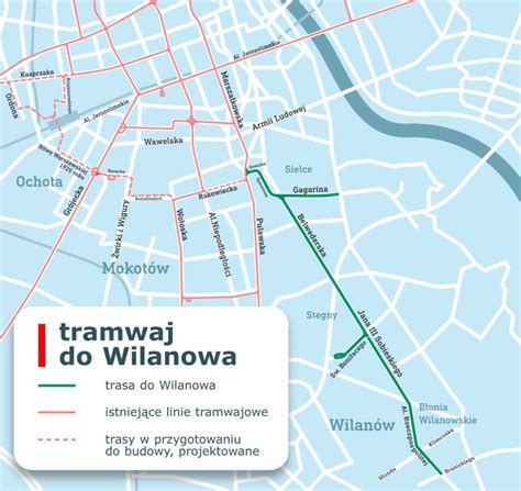 Warszawa Powstanie Linia Tramwajowa Z Centrum Do Wilanowa