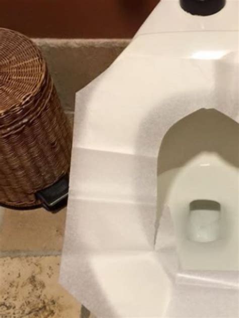 How To Use A Paper Toilet Seat Cover