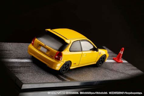 HOBBY JAPAN HJ642016DA 1 64 HONDA CIVIC EK9 TODO JOKU TOMOYUKI TACHI