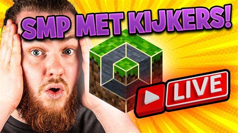 Minecraft Grind Met Kijkers Block Smp Nederlands Youtube