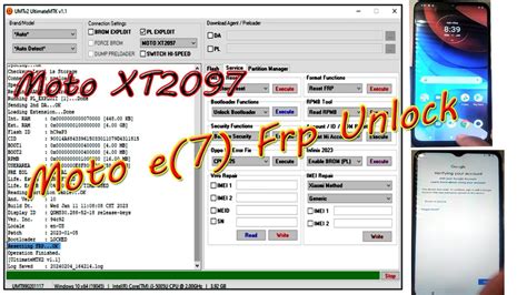 Moto E7 Power Frp Unlock In 1 Min 2024 Moto Xt2097 Frp Unlock Umt