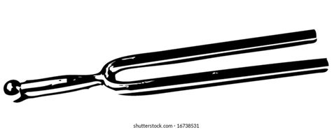 Tuning Fork Vector Stock Vector Royalty Free 16738531 Shutterstock