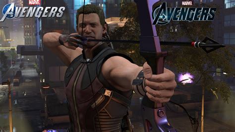 Hawkeye 2012 Avengers Movie Suit Gameplay Marvel S Avengers 4K 60fps