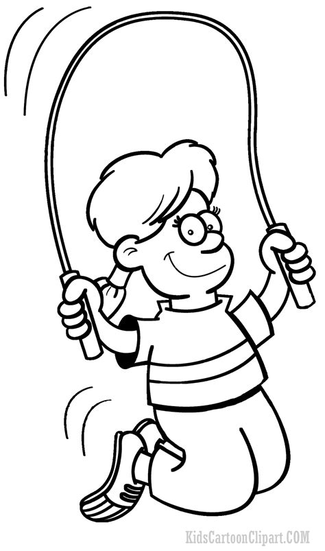 Jump Rope Drawing Free Download On Clipartmag
