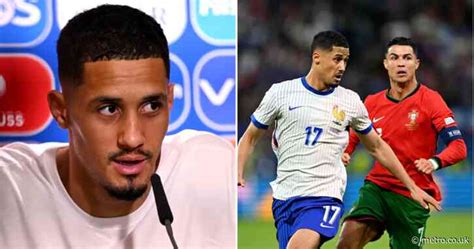 William Saliba Reacts To Shutting Out Cristiano Ronaldo In Frances