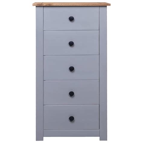 Sideboard Grau X X Cm Kiefernholz Panama Weddig