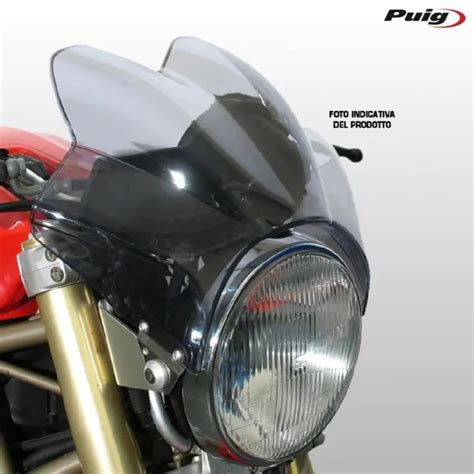 PUIG CUPOLINO NAKED Sport Fume Chiaro Per Suzuki 650 Sv 2003 2006 EUR