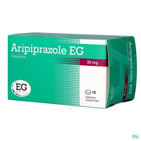 Aripiprazole EG 30Mg Tabl 98 X 30Mg Apotheek Vanderhaegen