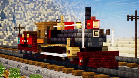 Minecraft Union Pacific 119 Golden Spike Train Tutorial YouTube