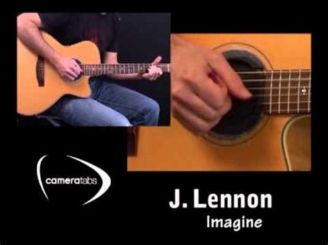 Apprendre à jouer Imagine de John Lennon à la guitare YouTube