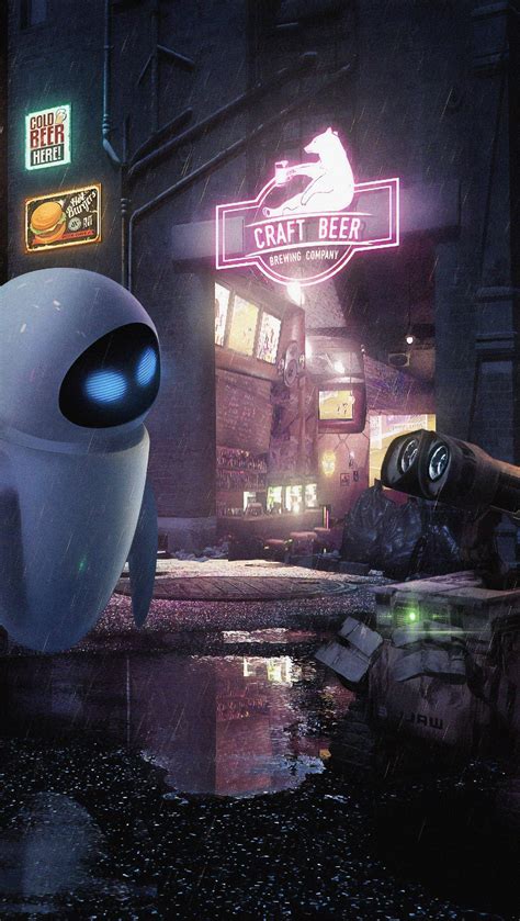 Wall E Y Eve Fondo De Pantalla K Hd Id