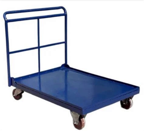 150 Mm To 200 Mm Mild Steel Ms Platform Trolley For Industrial At Rs