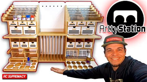 Arttystation Symphony Ultimate Scale Model Work Station Build Youtube