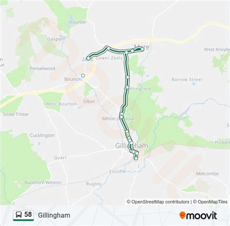 58 Route Schedules Stops Maps Gillingham Updated