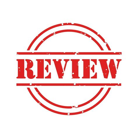 Red Grunge Rubber Stamp With Word Review Vector Illustration 23658182