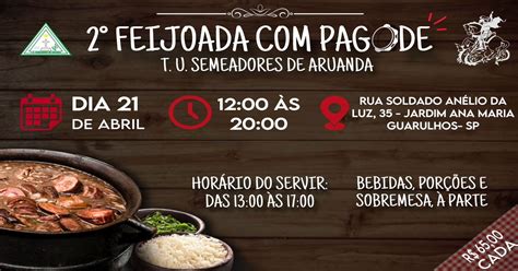 2ª Feijoada Com Pagode Em Guarulhos Sympla