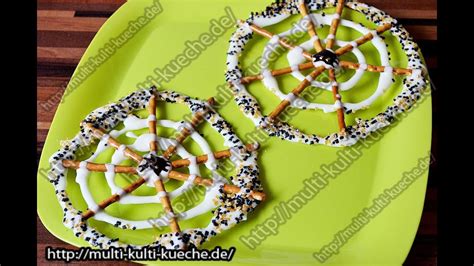 S E Spinnennetze Halloween Rezepte Youtube