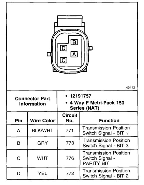 Chevy Neutral Safety Switch Wiring