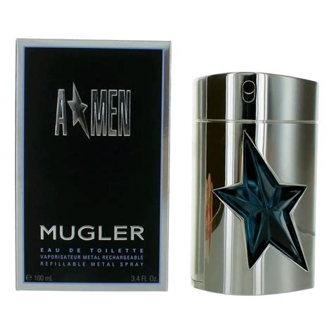 ANGEL A MEN METAL Thierry Mugler 3 4 Oz 100 Ml EDT Men Spray