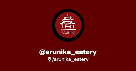 Arunika Eatery Linktree