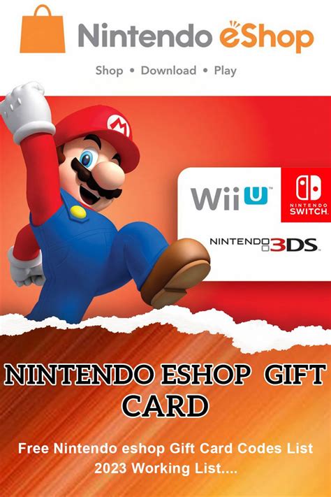 Get Free Nintendo Eshop Codes Artofit