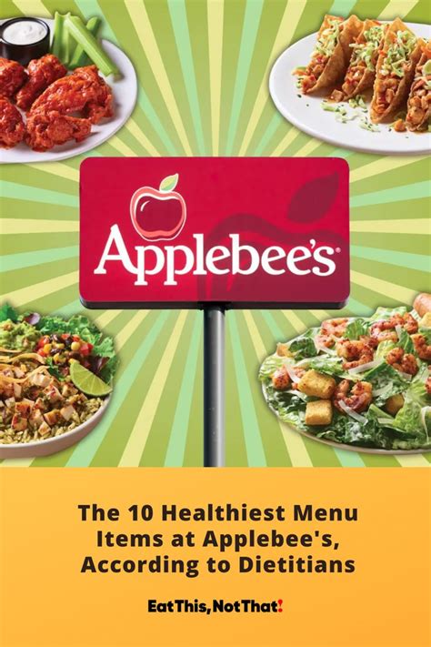 The 10 Healthiest Menu Items At Applebee’s According To Dietitians In 2024 Eating Healthy At