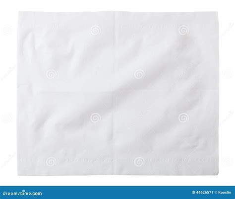 Paper Napkins Stock Image Image Of Napkins Tissue White 44626571