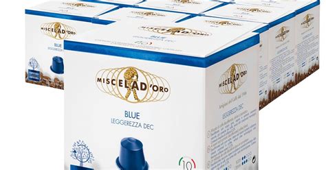 Miscela D Oro Blue Kofeiiniton Nespresso Yhteensopiva Kapseli Kpl