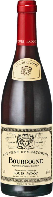 Er Louis Jadot Bourgogne Pinot Noir Couvent Des Jacobins Rotwein