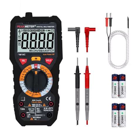 Compteur Multim Tre Num Rique Trms Ohm Voltamp Rem Tre Ac Dc