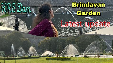 Brindavan Gardens Krs Dam Mysore Tourism Youtube