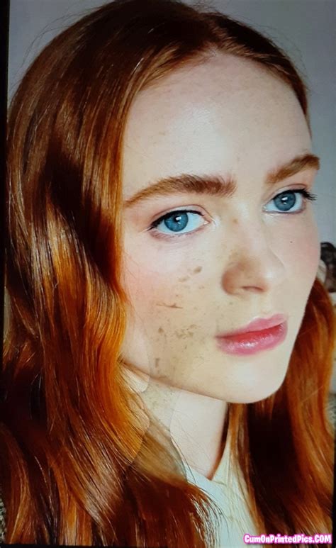 Sadie Sink 19 Y O Redhead Celebrity Cum Tribute Porn Tributes And Art