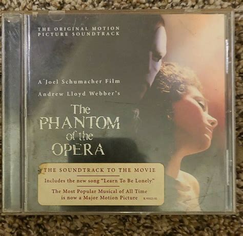 The Phantom Of The Opera 2004 Movie Soundtrack Audio Cd Very Good