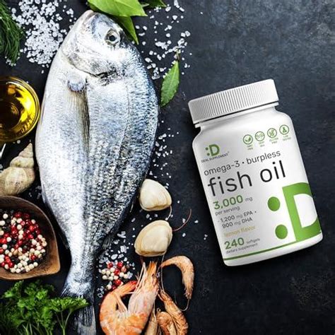 SUPLEMENTO DE OFERTA Suplementos De Aceite De Pescado Omega 3 3000 Mg