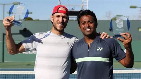 Jamie Cerretani And Leander Paes Lose Game After Four Double Faults