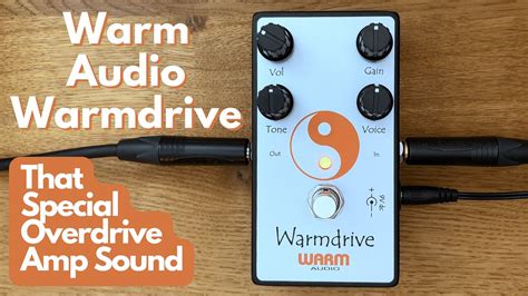 Warm Audio Warmdrive Overdrive Pedal Demo Youtube