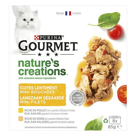 GOURMET Nature s Creation Multipack Au Poulet et à la Dinde mini