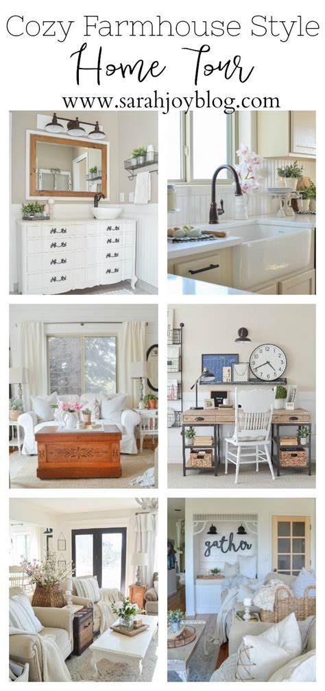 Cozy Farmhouse Style Home Tour - Sarah Joy