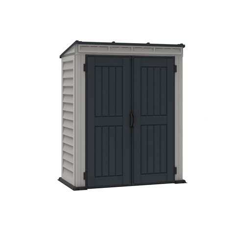 DuraMax YardMate 5x3 Pent Roof Plus Vinyl Storage Shed (05325)