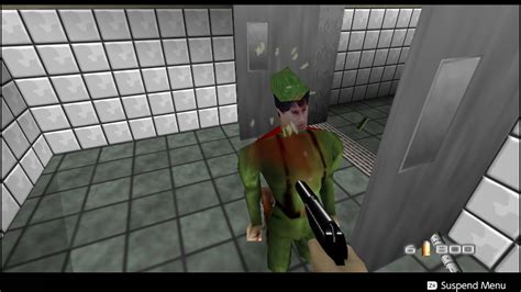 Goldeneye N64 Enemy Rockets Silenced PP7 Pistol Only 00 Agent On